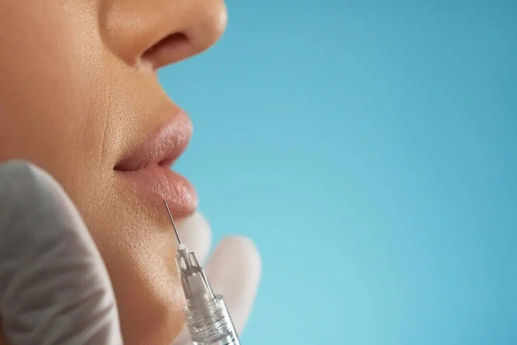 retirada relleno de labios