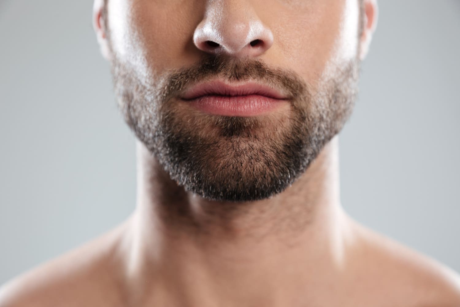 marcación mandibular en hombres